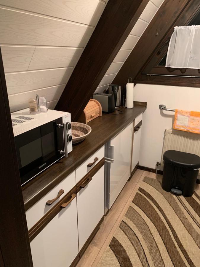 Natur Pur - Waldurlaub Im Tiny House Ronshausen Exterior foto